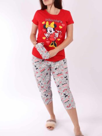 Pijama bumbac cu imprimeu