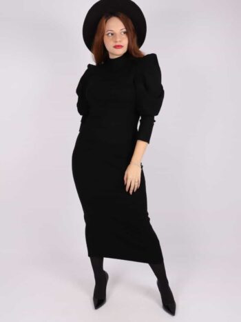 Rochie dama groasa mulata cu guler