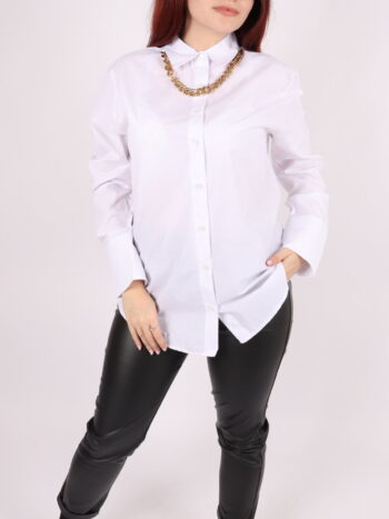 Camasa dama casual cu efect lant