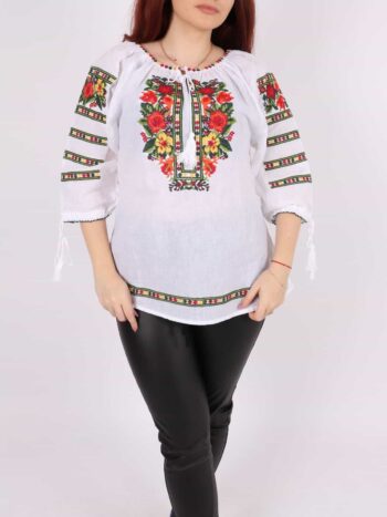 Ie dama din bumbac cu broderie