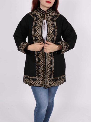 Sacou dama traditional cu broderie