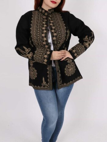 Sacou dama traditional cu broderie