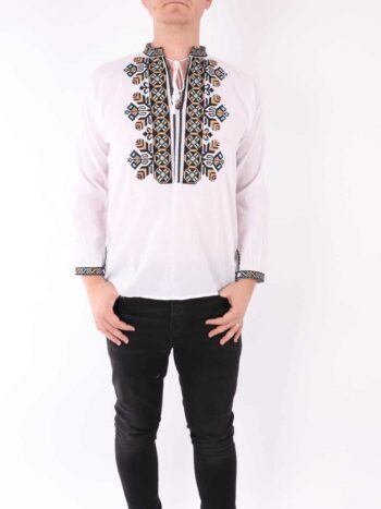 Camasa traditionala barbateasca cu broderie