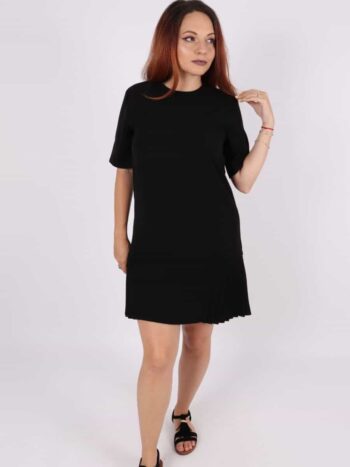 Rochie clasica pliseuri