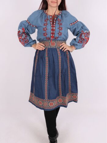 Fusta dama traditionala cu broderie