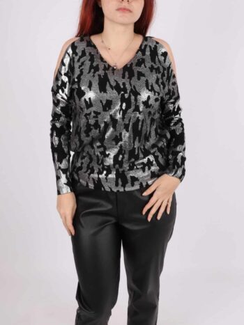 Pulover dama cusatura sclipitoare