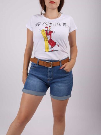 Tricou bumbac cu imprimeu