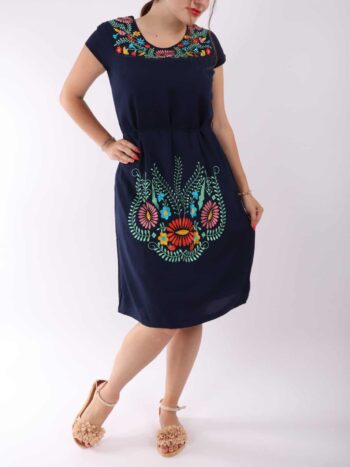 Rochie dama traditionala cu broderie