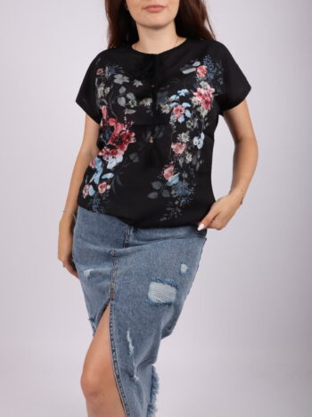 Bluza dama lejera cu maneca scurta