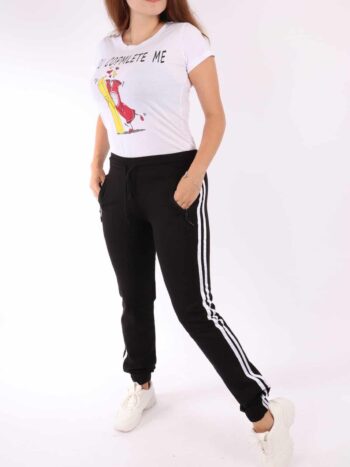 Pantaloni dama sport cu buzunare