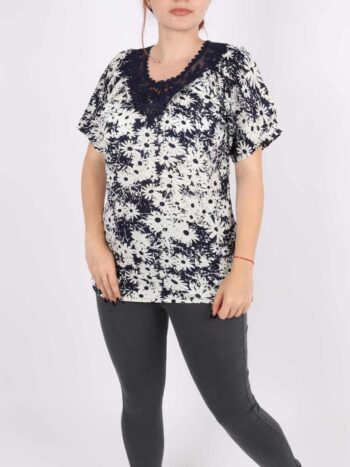 Tricou dama imprimeu floral
