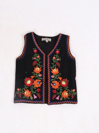 Vesta traditionala pentru copii cu broderie