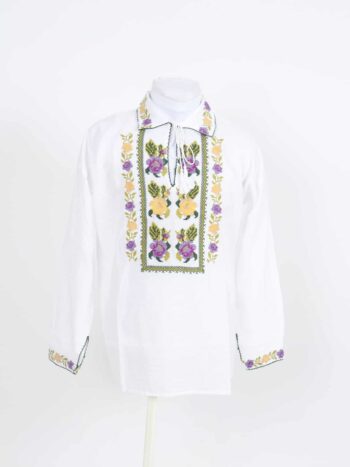 Camasa barbateasca traditionala cu broderie