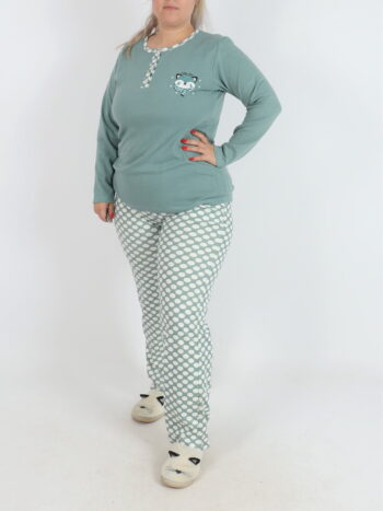 Pijama dama cu print