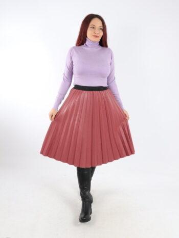 Fusta dama plisata cu elastic