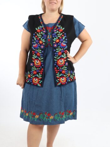 Vesta dama traditionala cu broderie