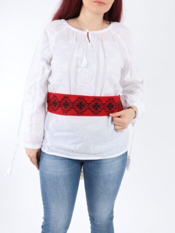 Brau traditional dama cu broderie