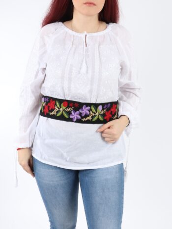 Brau traditional dama cu broderie