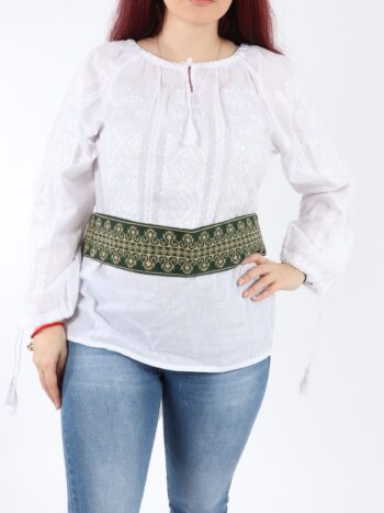 brau tradițional cu broderie