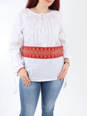 Brau traditional dama cu broderie