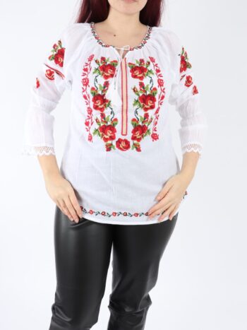 Ie traditionala cu broderie florala