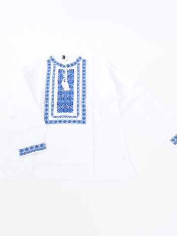 Camasa traditionala barbati S-3XL cu broderie colorata.