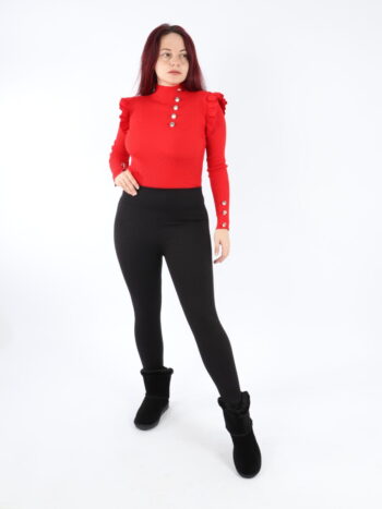 Colanti dama vatuiti stil raiat cu elastic in talie.