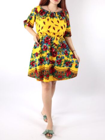 Rochie cu motive traditionale