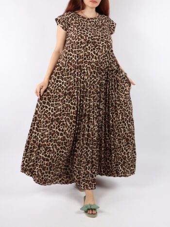 Rochie animal print de dama